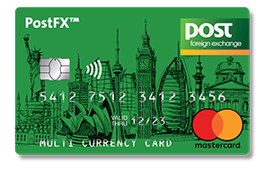Multi-currency card